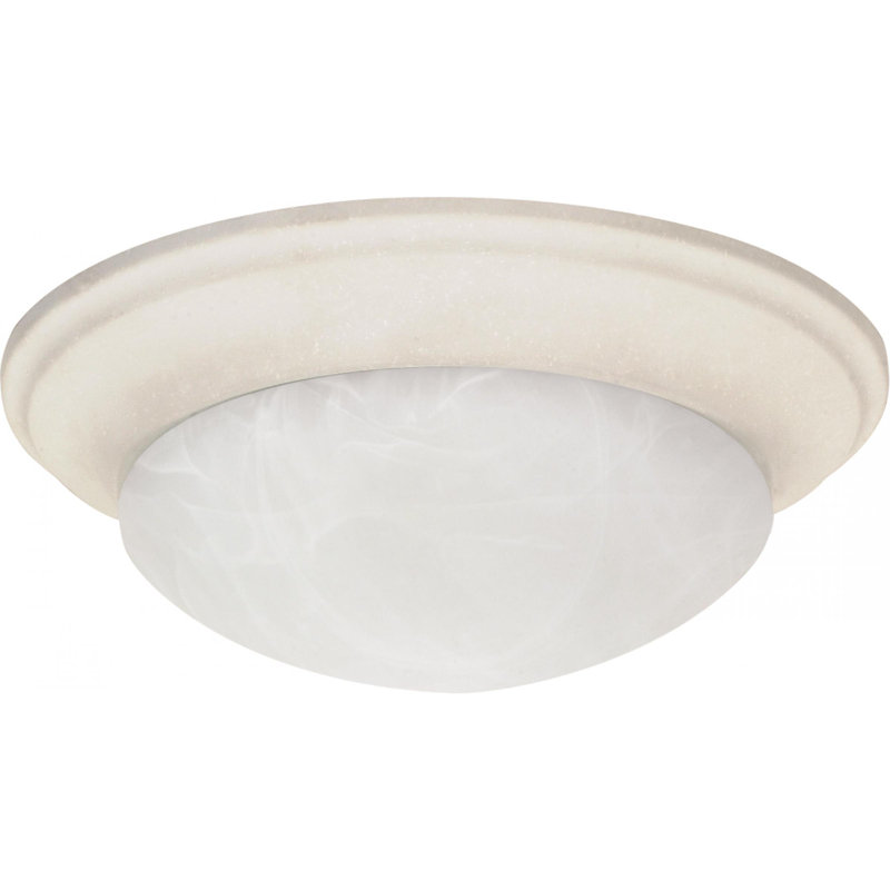 Winston Porter Cottingham Glass Flush Mount & Reviews Wayfair